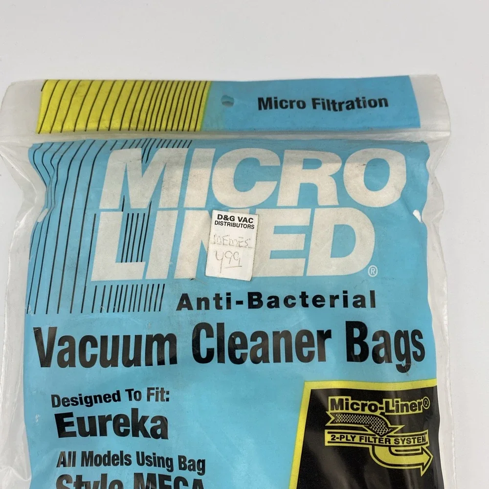 Eureka Micro Lined Anti-Bacterial Vacuum Cleaner 3‎ Bags Style MEGA New